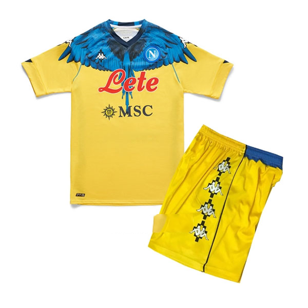 Maillot Football Naples Kappa x Marcelo Burlon Enfant 2021-22